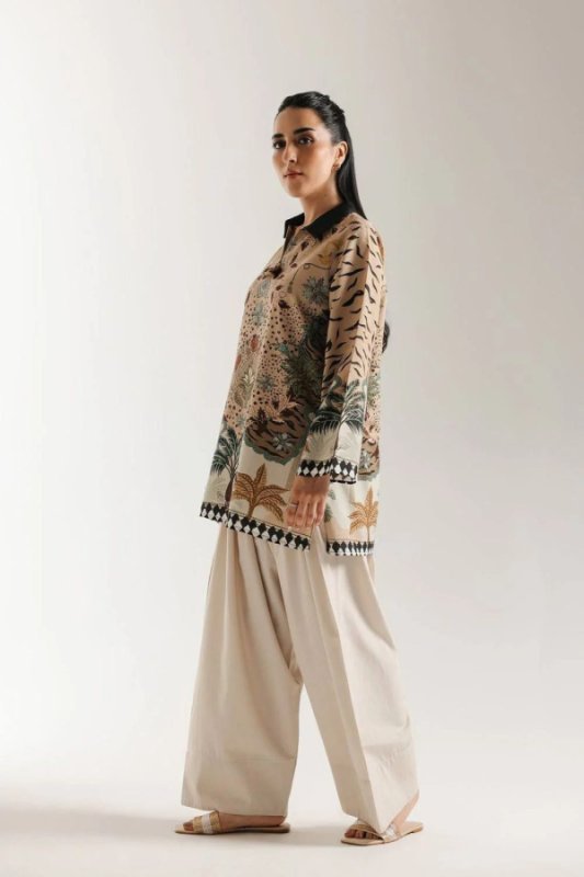 NOOM Premium Printed 2-Piece Farshi Suit