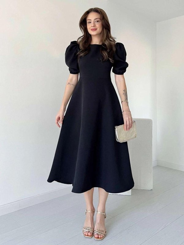 NOOM Trending Georgette Balloon Maxi