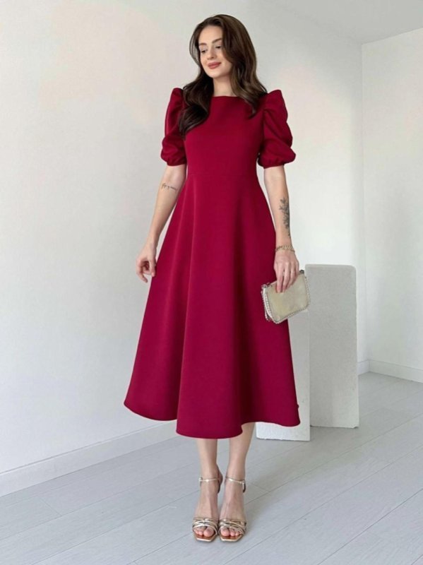 NOOM Trending Georgette Balloon Maxi